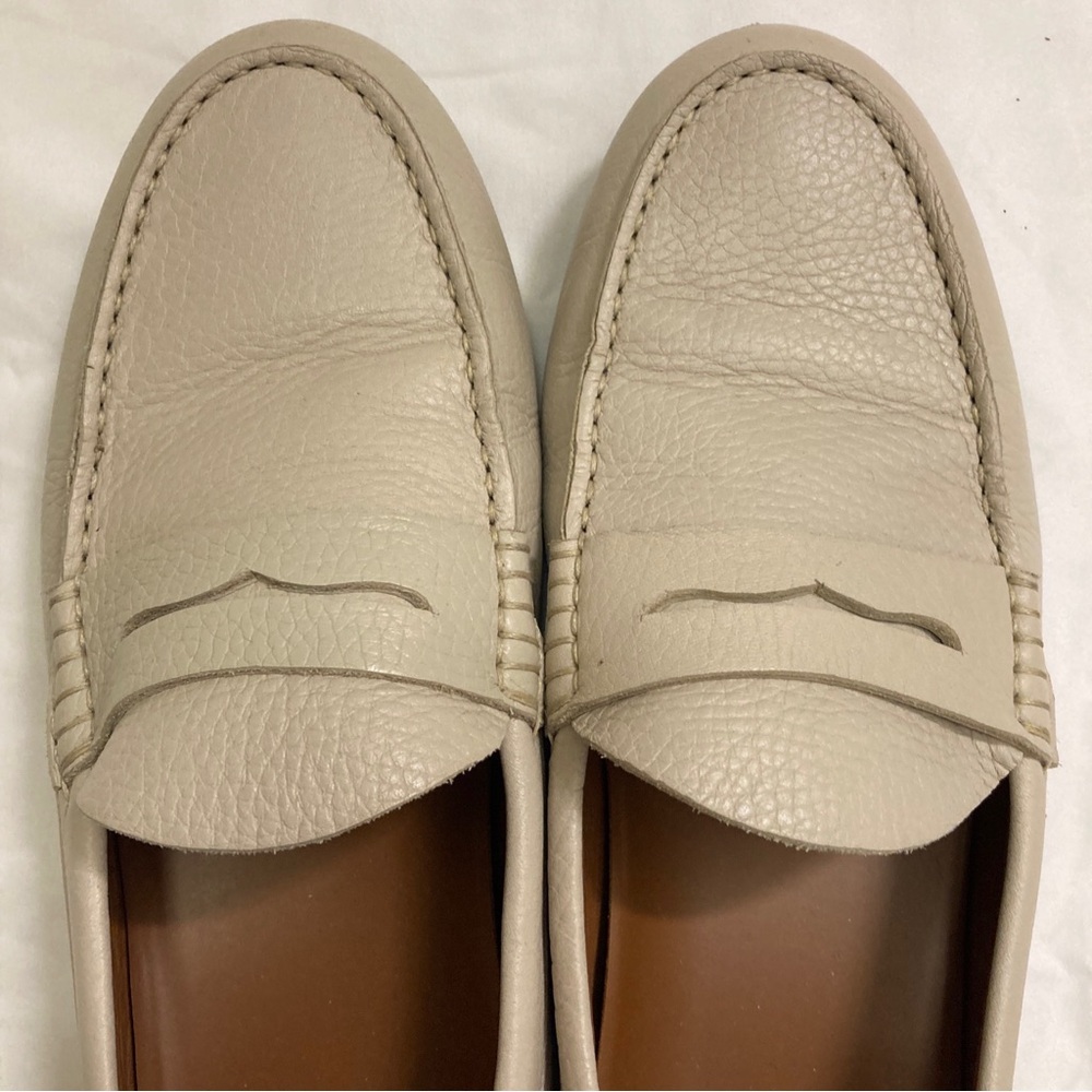 Aquatalia Kirk Pebbled Leather Loafer Size 8.5 - Picture 3 of 14